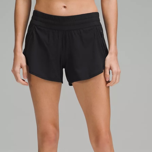 Lululemon Tracker Low-Rised Lined Short 4” - Picture 3 of 3